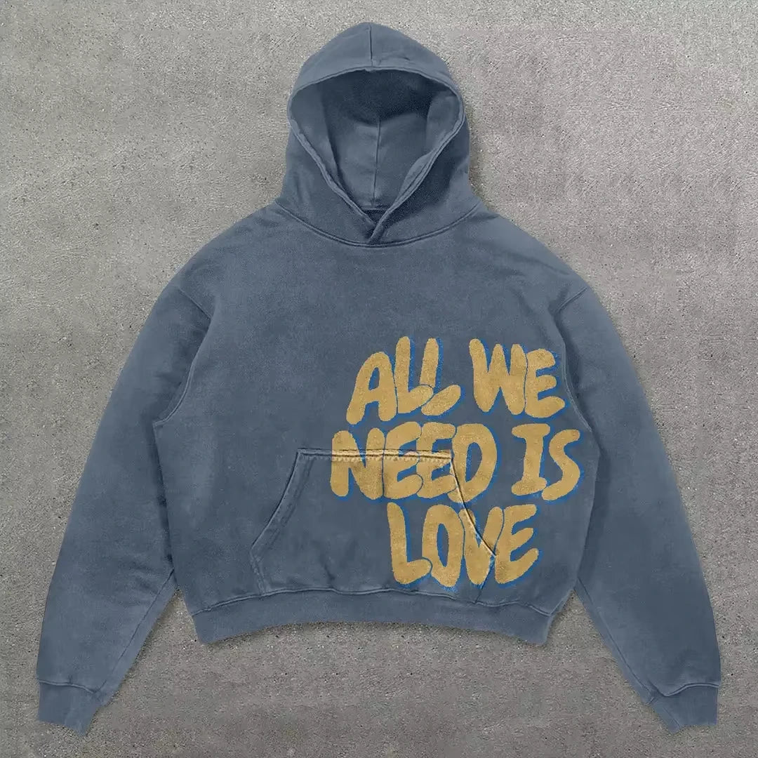 "In God We Trust" Gothic Skeleton Hoodie — Streetwear