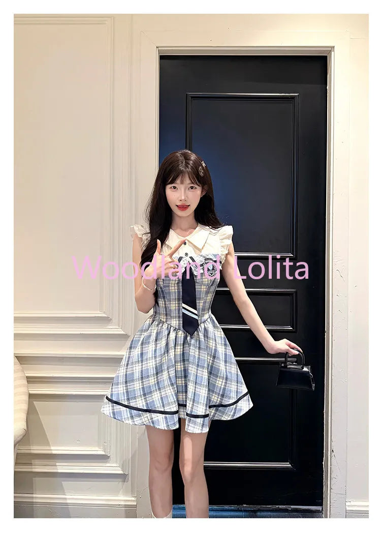 Mini Dress Japanese College — Stile Kawaii